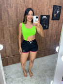 Short tectel feminino