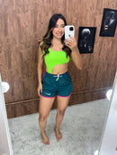 Short tectel feminino