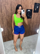 Short tectel feminino
